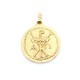 Medalla en oro 18k de Cristo Antiguo. Diámetro 23mm Medalla en oro 18k de Cristo Antiguo. Diámetro 23mm