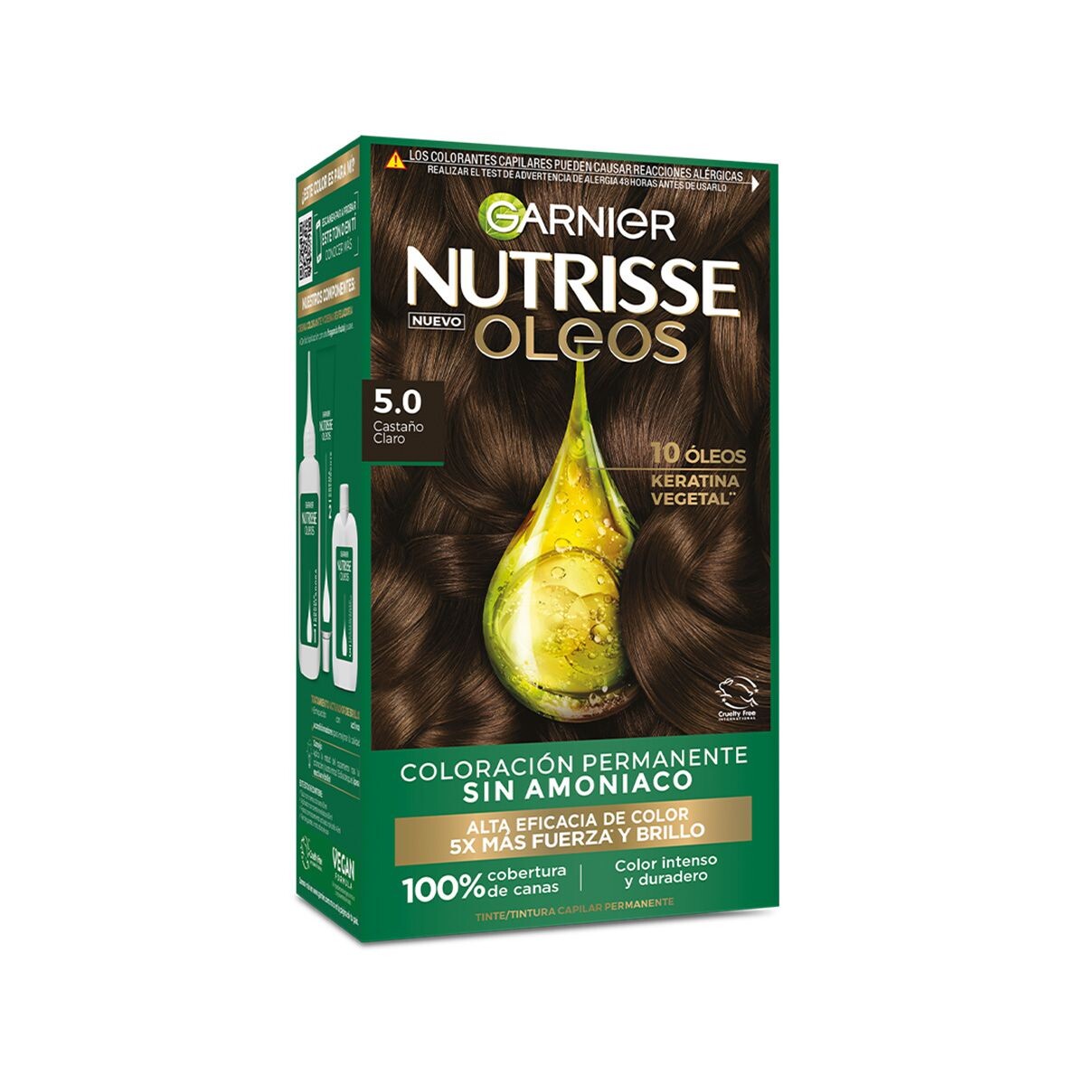 NUTRISSE TINTURA OLEO CASTANO CLARO 5.0 