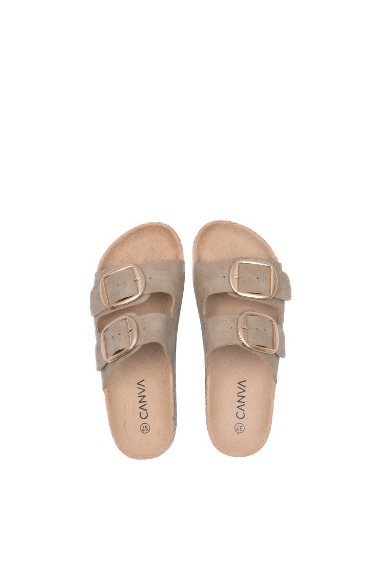 Sandalia Elena Beige