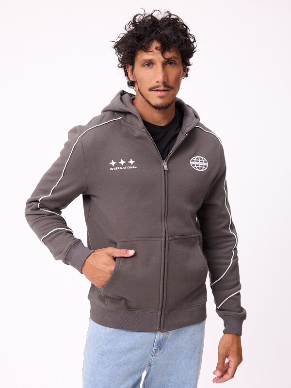 CANGURO C/C ILAN RUSTY Gris Oscuro