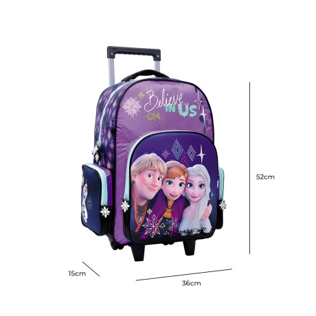 Mochila Con Carro De Disney Frozen Ana Elsa De 52CM Mochila Con Carro De Disney Frozen Ana Elsa De 52CM