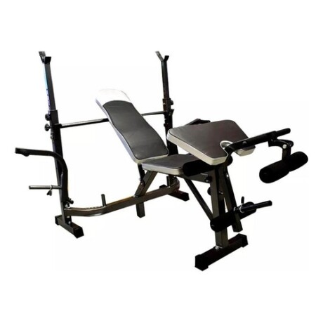 Banco Pecho + Scott + Barra 180cm + 2 Mancuernas + 40kgs Banco Pecho + Scott + Barra 180cm + 2 Mancuernas + 40kgs