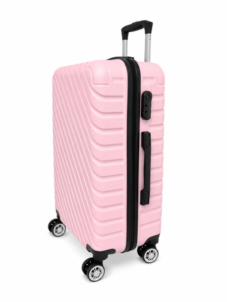 VALIJA NEW YORK 24 PULGADAS ROSADO