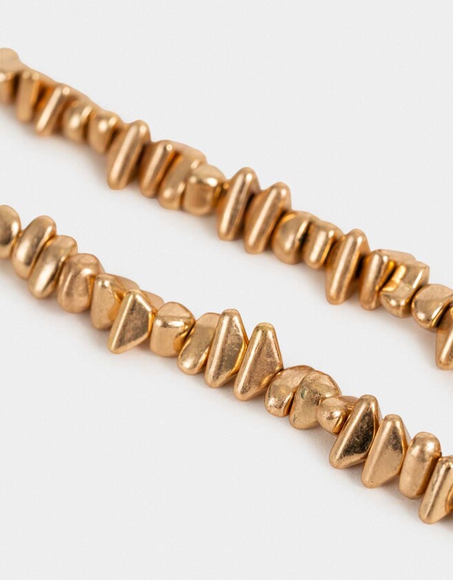 Collares Cortos Corazón Collares Cortos Con Corazón - Dorado