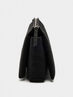 Bolso Bandolera Grabado Animal negro