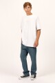 REMERA MINI PRETT OVER TEE B-blanco
