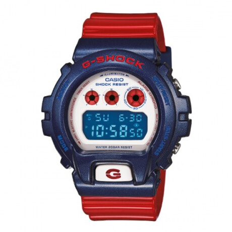 Reloj CASIO DW6900AC-2DR en Resina Rojo Esfera 44mm 0