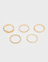 Sets Anillos De metal Set De Anillos De Metal - Dorado