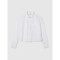 V-LS CROPPED LINEN SHIRT OPTIC WHITE V6
