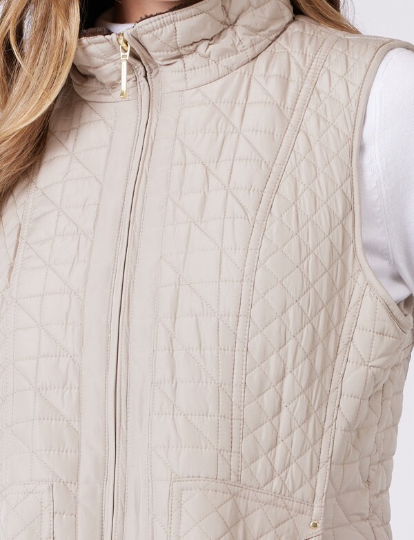 Chaleco Abrigo BEIGE