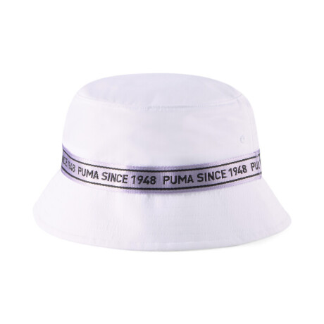 Prime Color Block Bucket Hat 02441802 Blanco