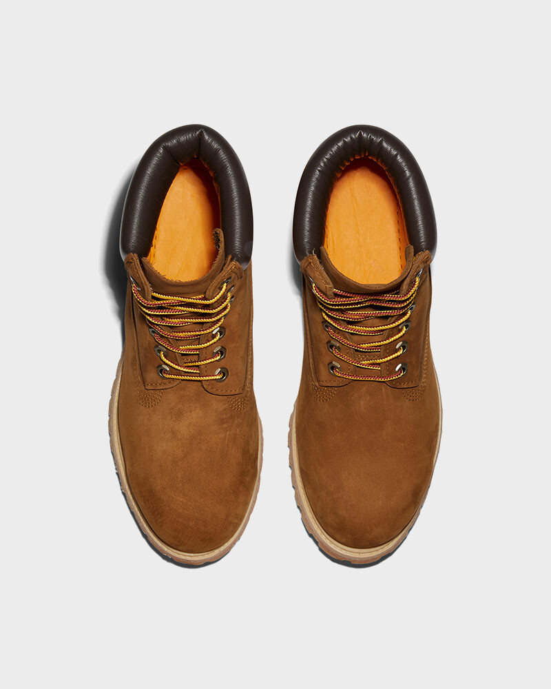Botas Timberland Premium 6 Inch Waterproof Hombre Dark Wheat Nubuck