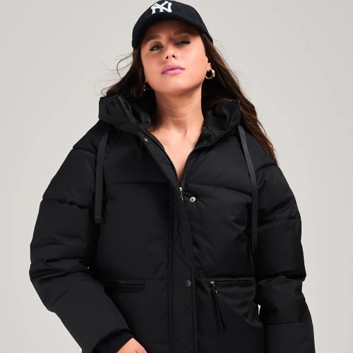 Campera Puffer Slowly Black