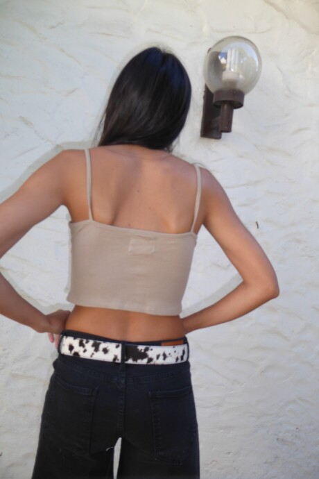 Top Endless Summer Uniform Canalé Beige