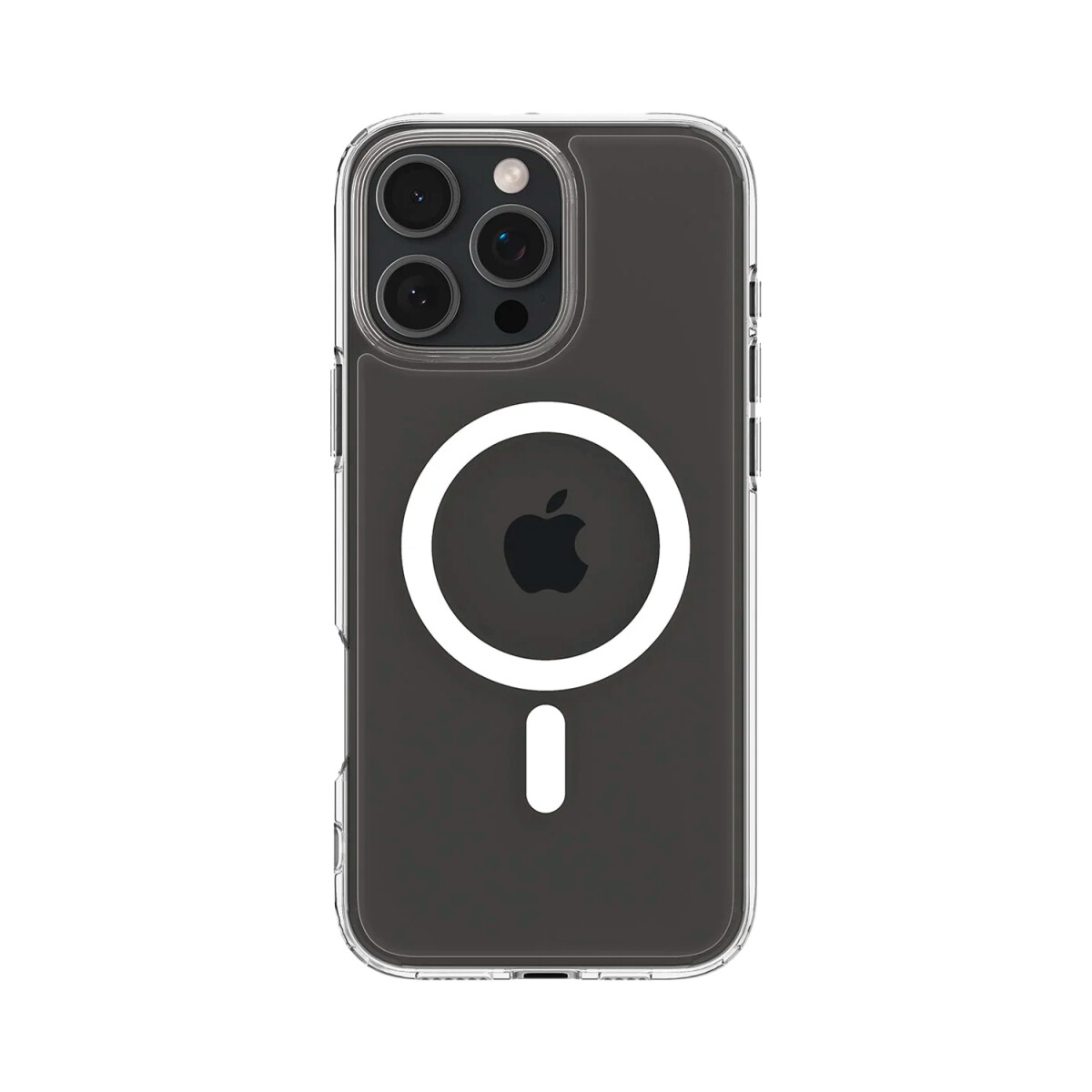 Spigen Funda Crystal Hybrid Mag Fit iPhone 16 Pro Max White 