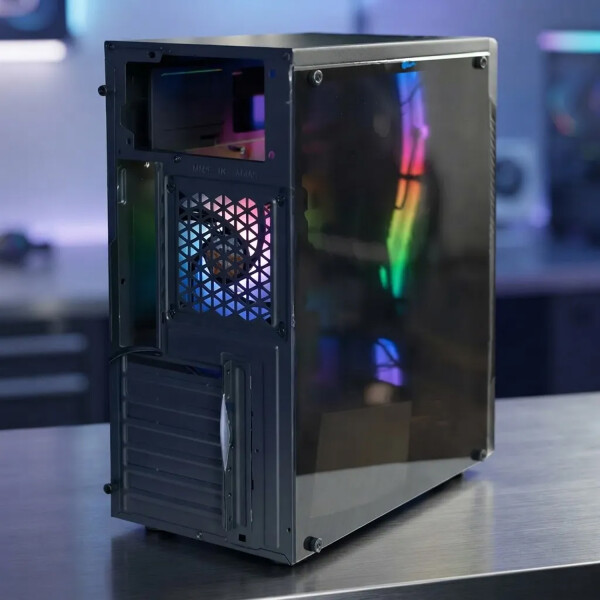 Gabinete Gamer Perseo Boro Rgb Micro Atx GABINETE GAMING PERSEO BORO RGB C/FAN