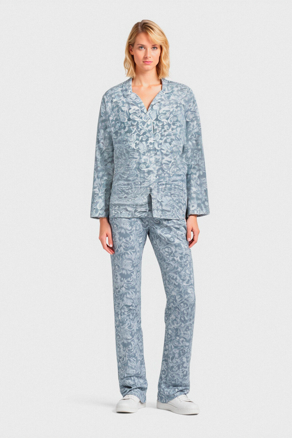 Set Pijama Garnia Gris