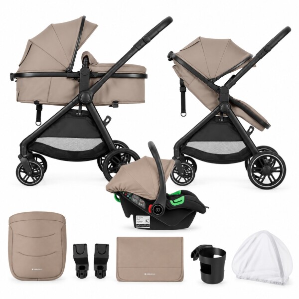 Travel system 3 en 1 ELOE kikkaboo beige Travel system 3 en 1 ELOE kikkaboo beige