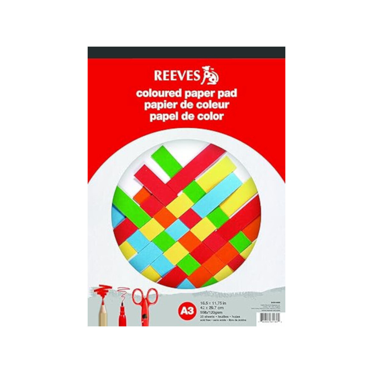 Block papel de color - Reeves 