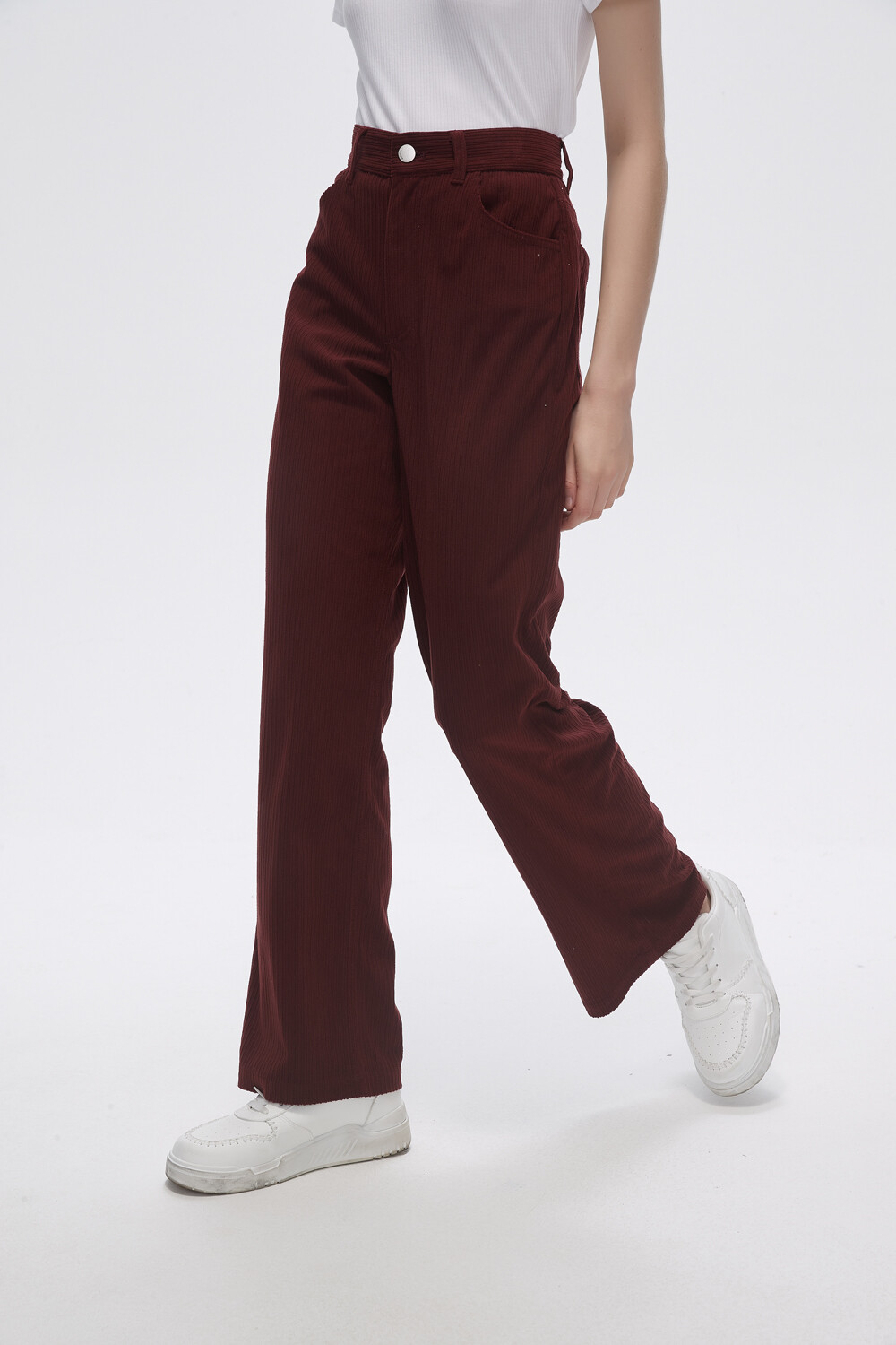 Pantalon Tesiyo Bordeaux Oscuro