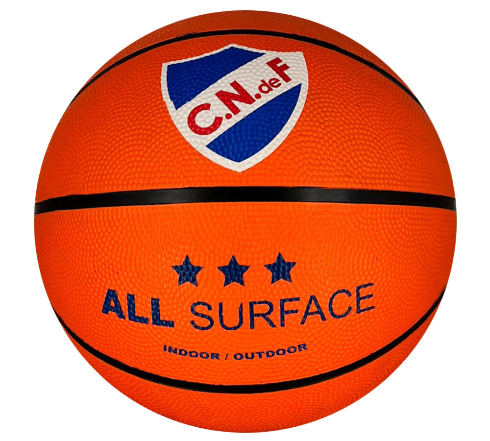 Pelota Nacional Basket Naranja/Negro