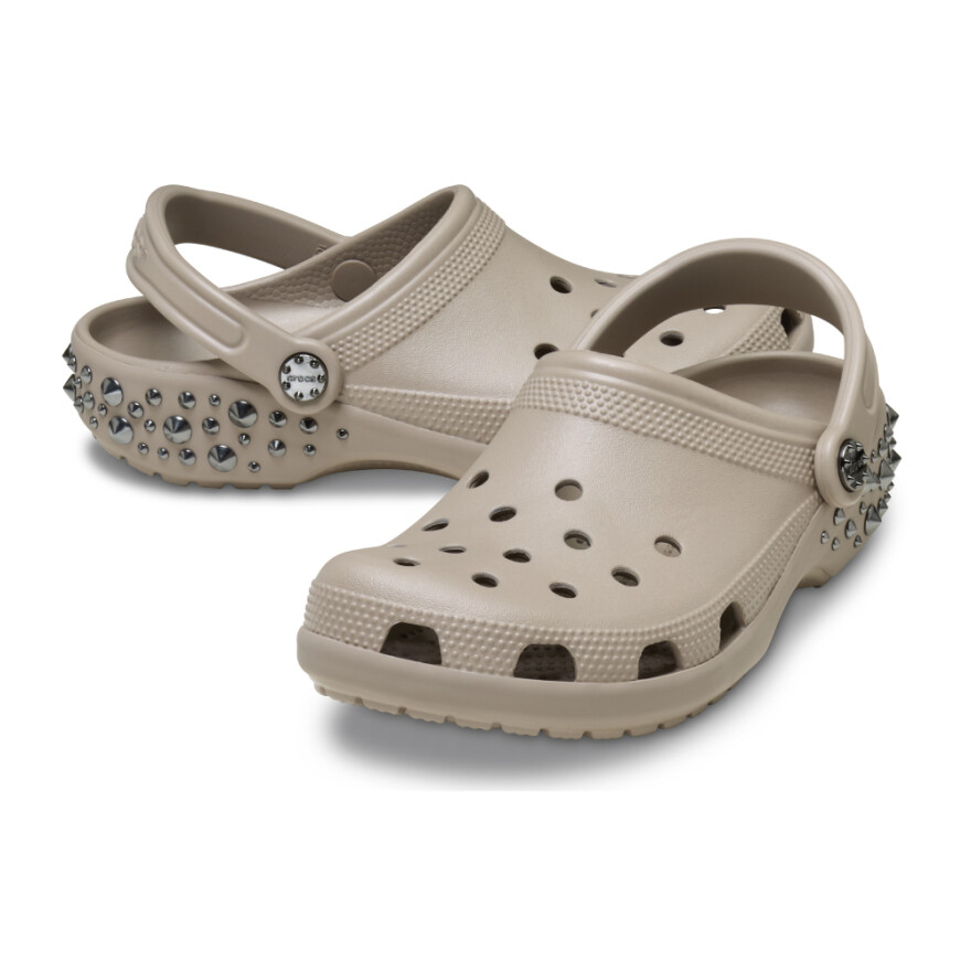 Classic Studded Clog - Unisex Taupe