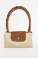Bolso plegable Beige