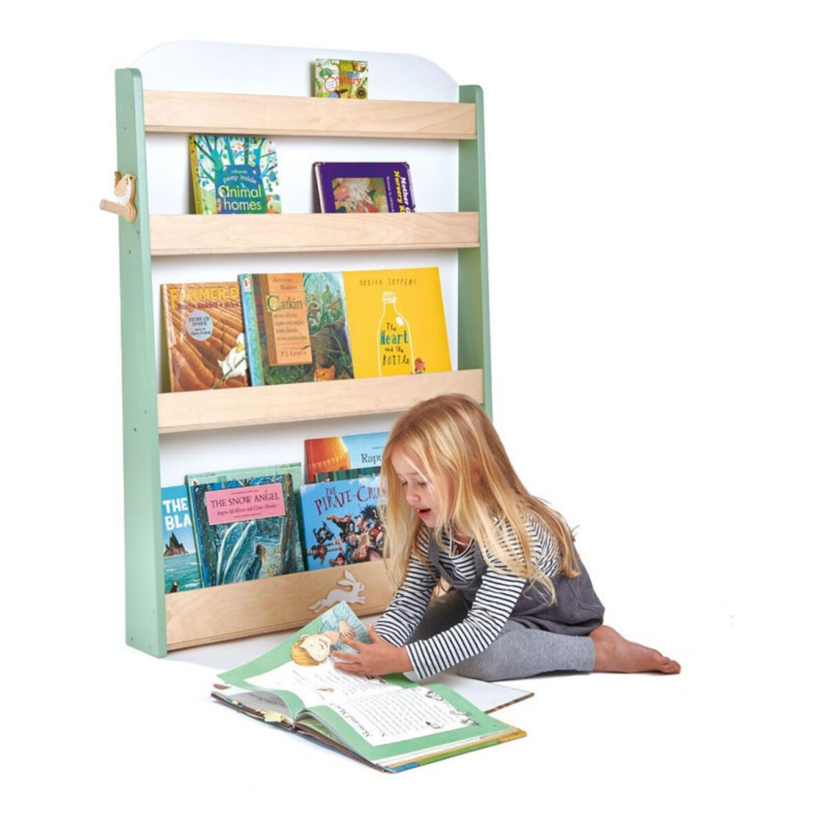 Tender Leaf Toys Libreria Libros Infantil Eco Niños Madera 