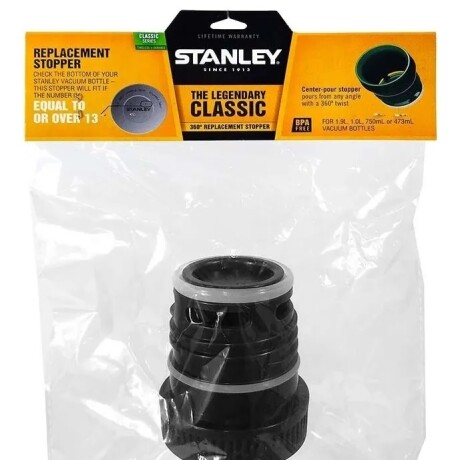 Tapón cebador Stanley 1.9L 1L 750mL Negro