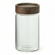 Recipiente Borosilicato Tapa Madera 580 Ml Sin Color