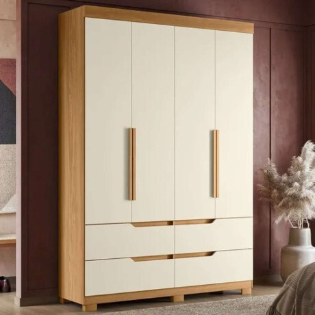 Ropero 4 puertas 4 cajones Doble Beage