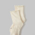 Medias The Ruffle Sock Unisex Bone