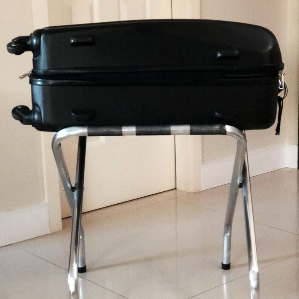 Soporte Maleta Plegalbe En Aluminio Zaka Hasta 100 Kg Soporte Maleta Plegalbe En Aluminio Zaka Hasta 100 Kg