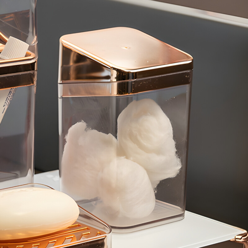 Porta algodón ROSADO