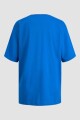 Camiseta Andrea Manga Corta Blue Iolite