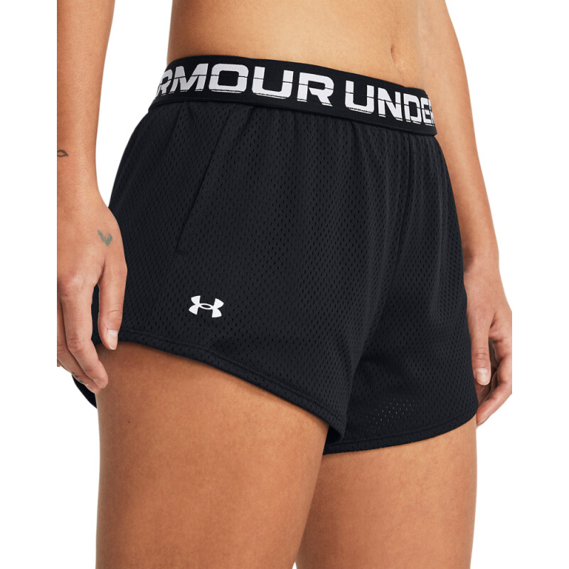 Play Up Mesh Short-RED BLK-001