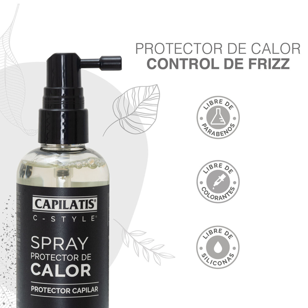 Capilatis spray protector de calor 