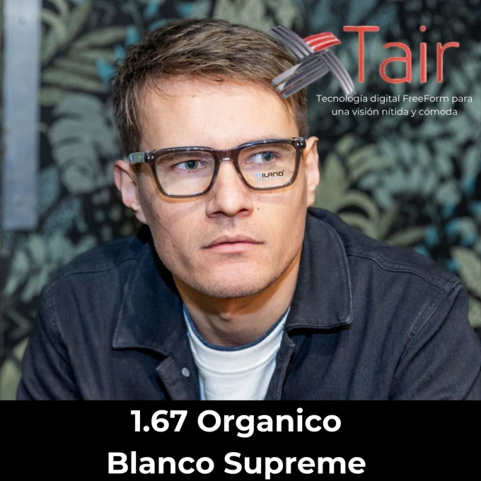 Multifocales Tair Mobile 1.67 Organico Blanco Supreme