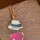 Cracked Necklace Fucsia / Azul