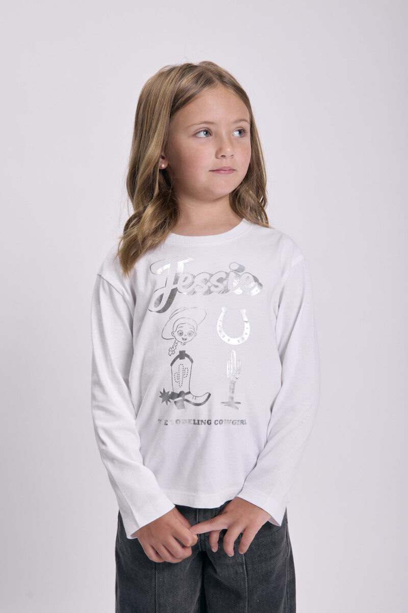 Remera estampa - Crudo 