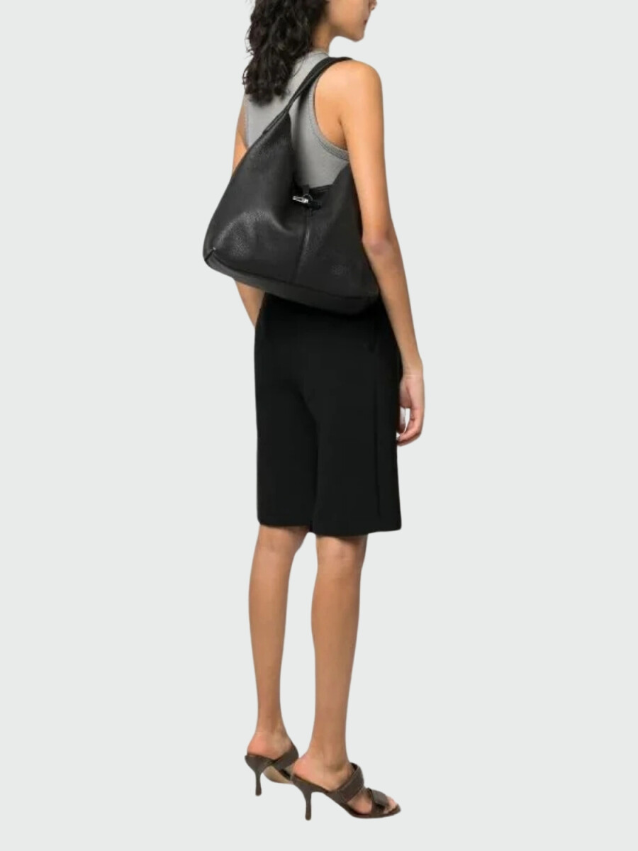 Longchamp -Cartera de cuero flexible Roseau Essential - 0 