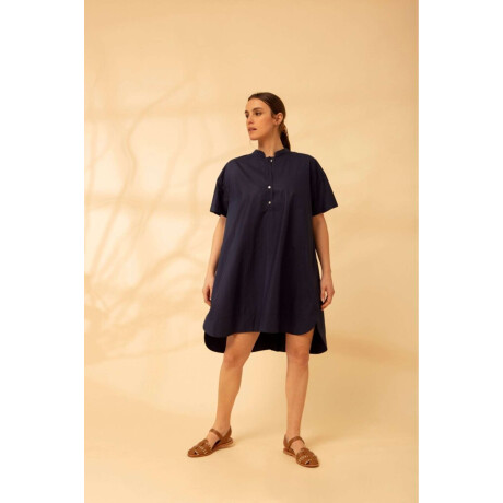 Vestido Sol Cotton Azul