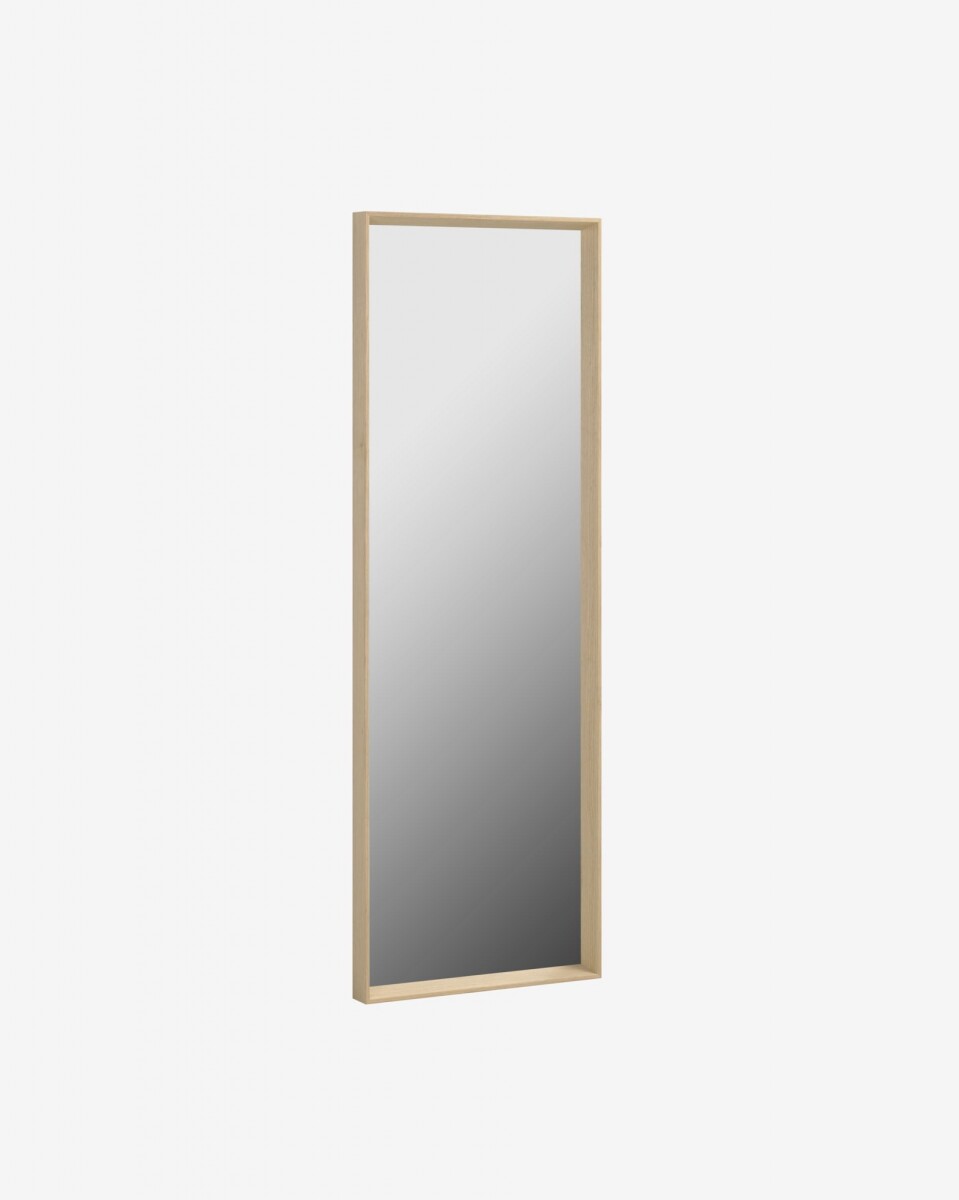 Espejo Nerina 52 x 152 cm con acabado natural 