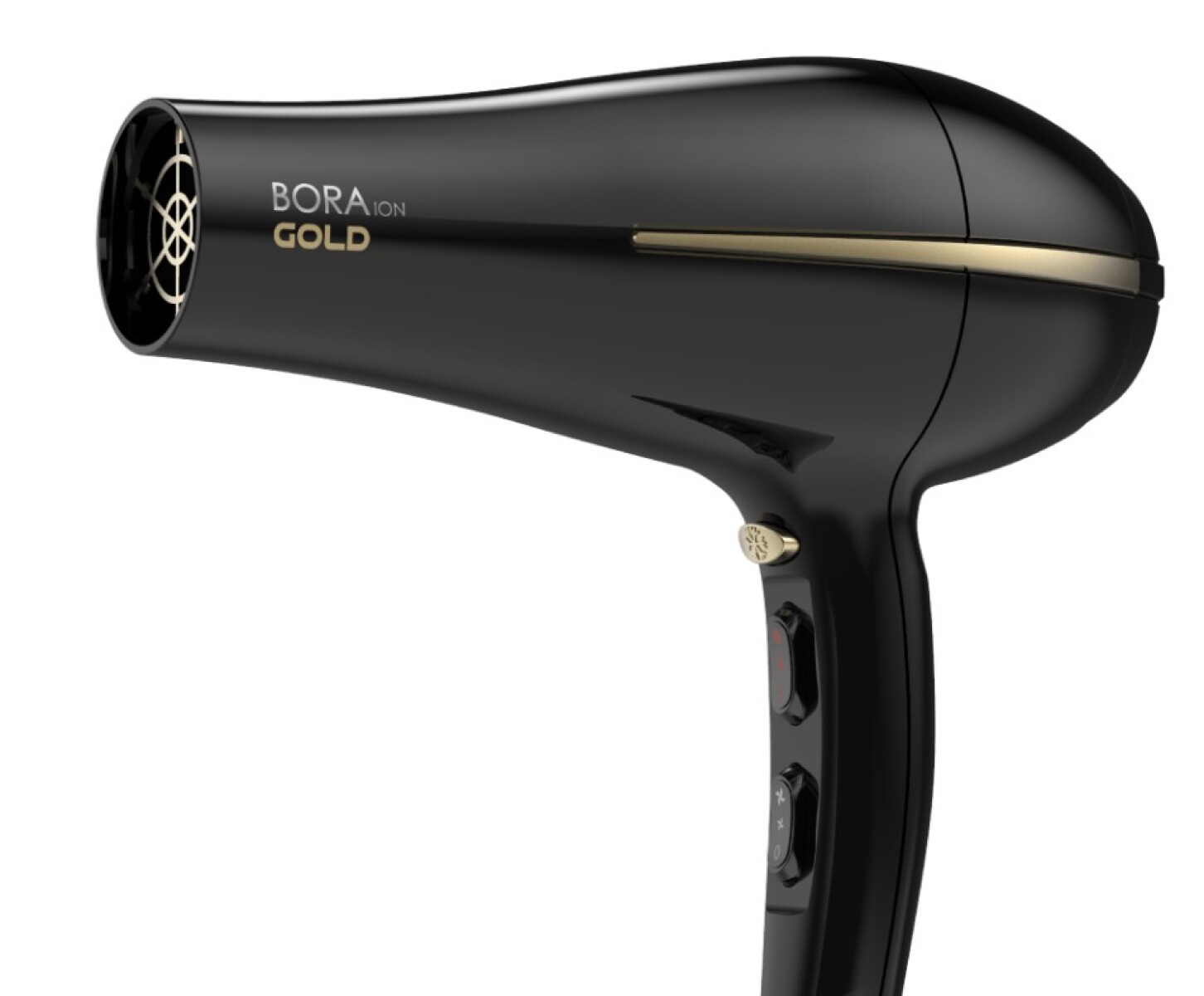 Secador De Pelo Gama Italy Bora Gold Ion Con Aceite De Argán Profesional Anti Frizz Difusor 