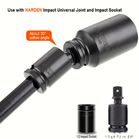 BARRA DE EXTENSIÓN DE IMPACTO DE 250 MM Y 1/2 N/a