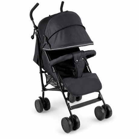 Coche Paraguitas Bebe Reclinable Plegable Compacto 8 Ruedas Negro