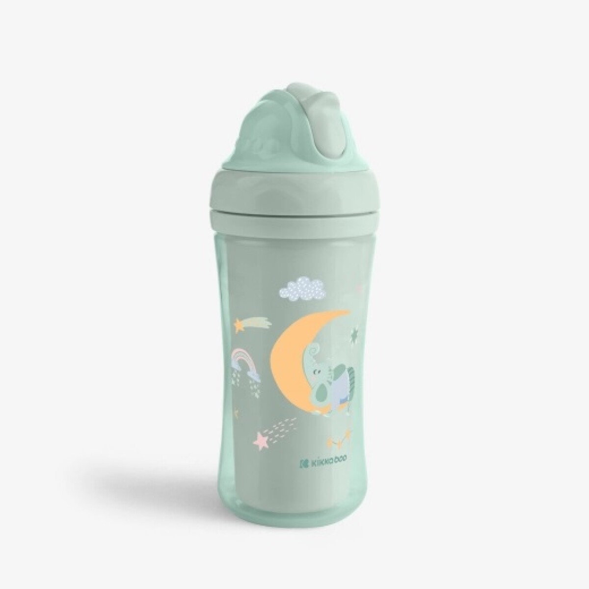 Vaso sorbito moony KIKKABOO - verde agua 