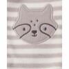 Pijama micropolar striped beige CARTERS Pijama micropolar striped beige CARTERS