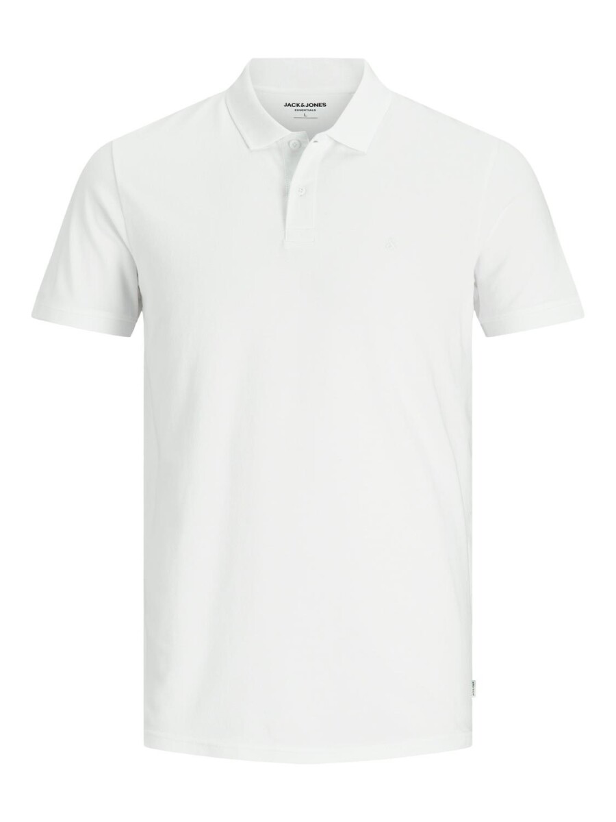 Camiseta Basic Polo Clasica - White 