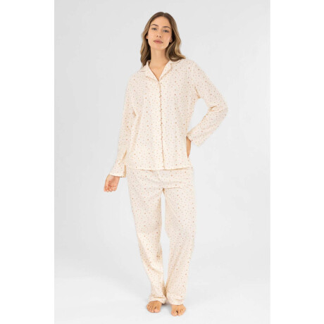 Pijama wincy estrellas Beige